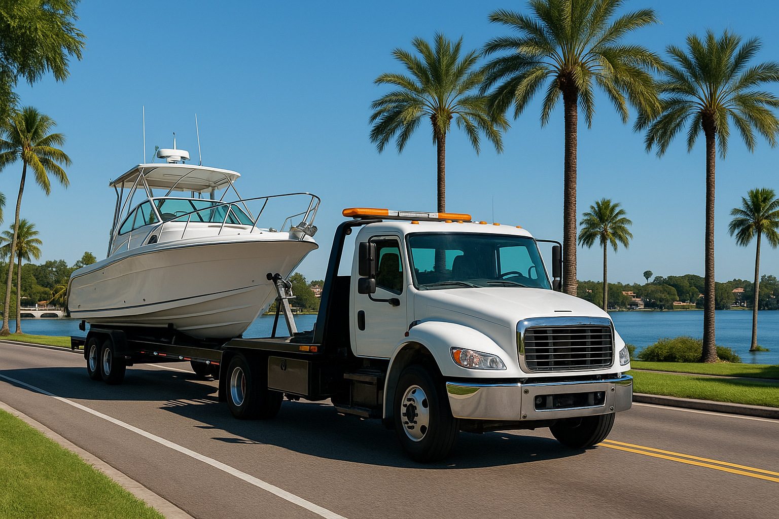 Boat Towing - Neddy Transport & Towing