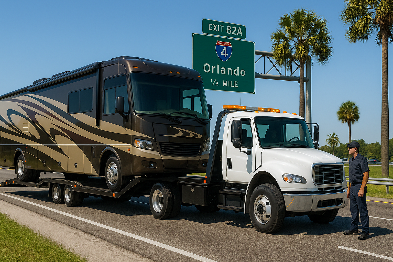 RV Towing - Neddy Transport & Towing